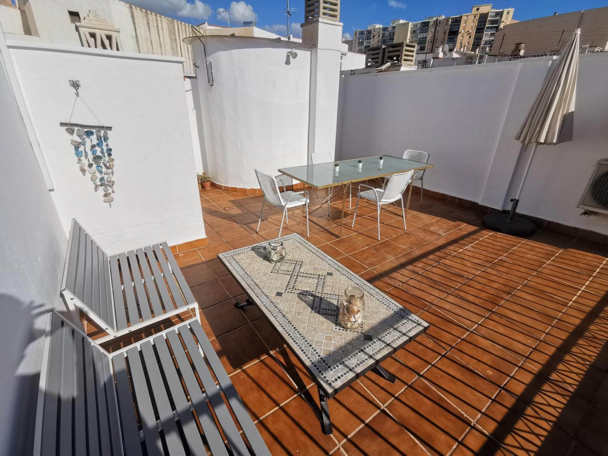 Апартаменти Atico Con Vistas Centro Historico / Terraza 40 M Малага Екстер'єр фото