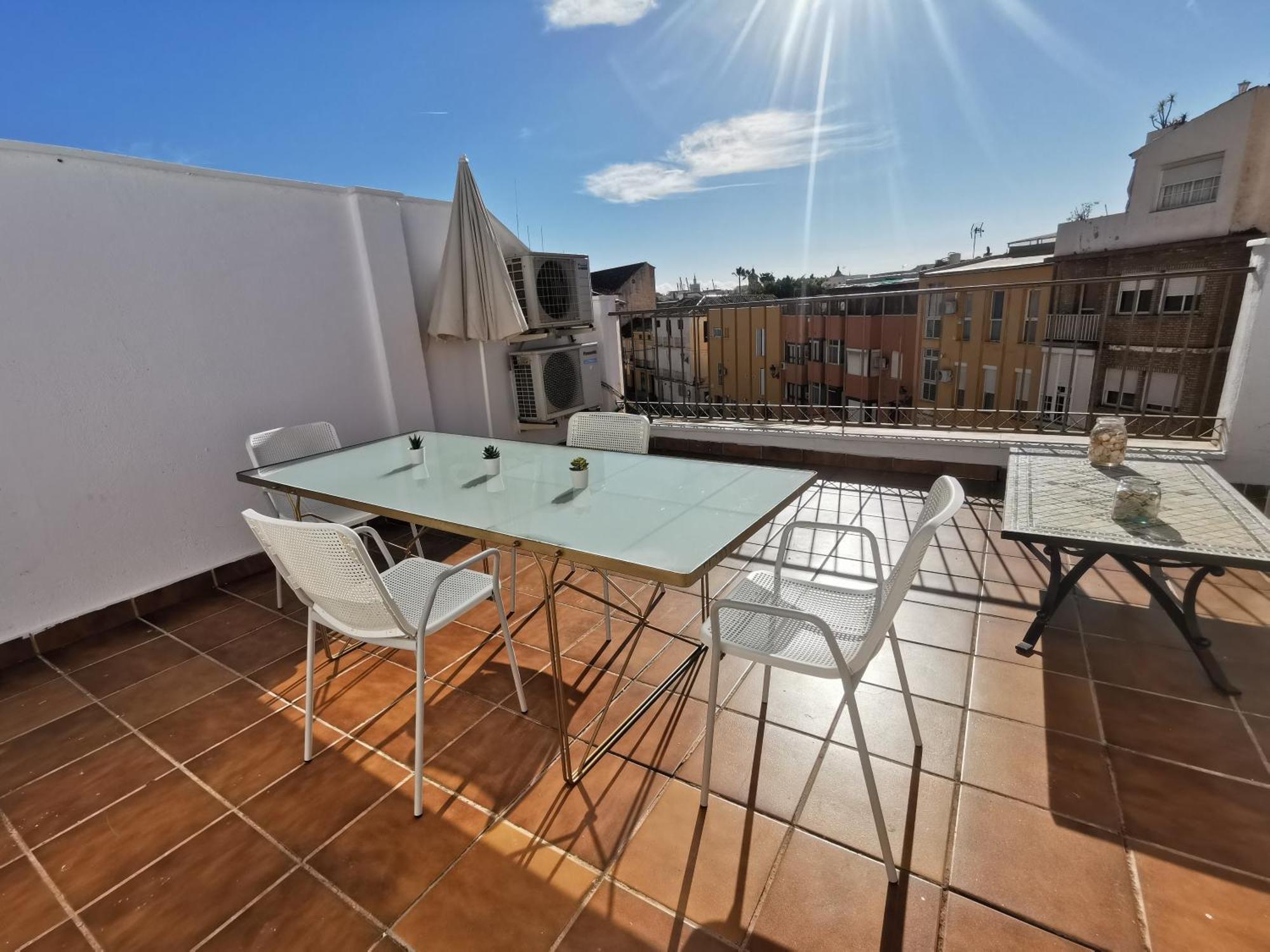 Апартаменти Atico Con Vistas Centro Historico / Terraza 40 M Малага Екстер'єр фото