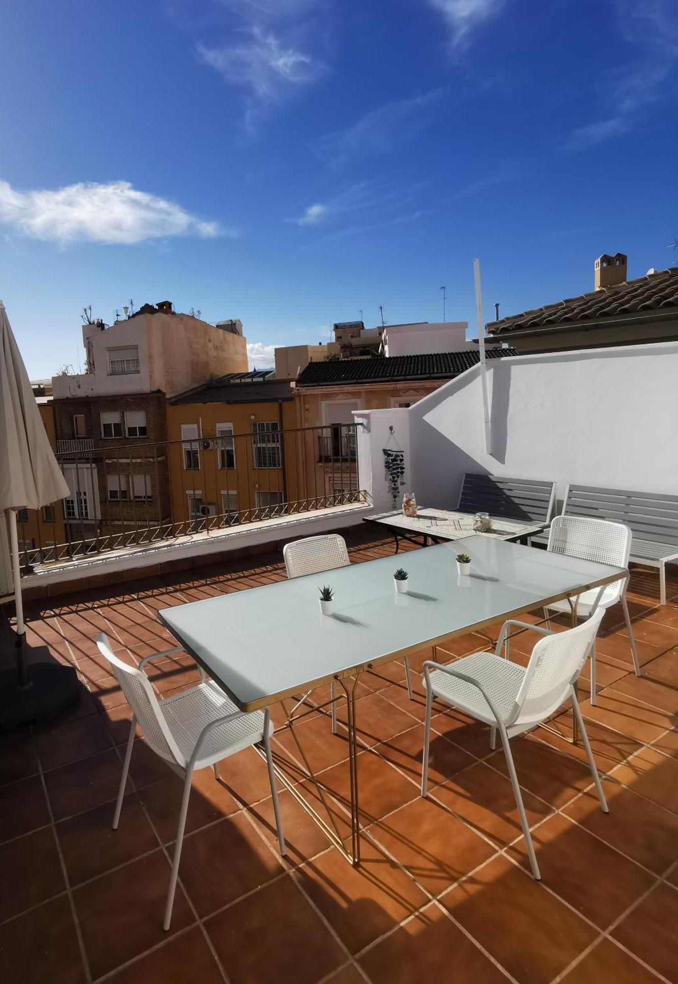 Апартаменти Atico Con Vistas Centro Historico / Terraza 40 M Малага Екстер'єр фото