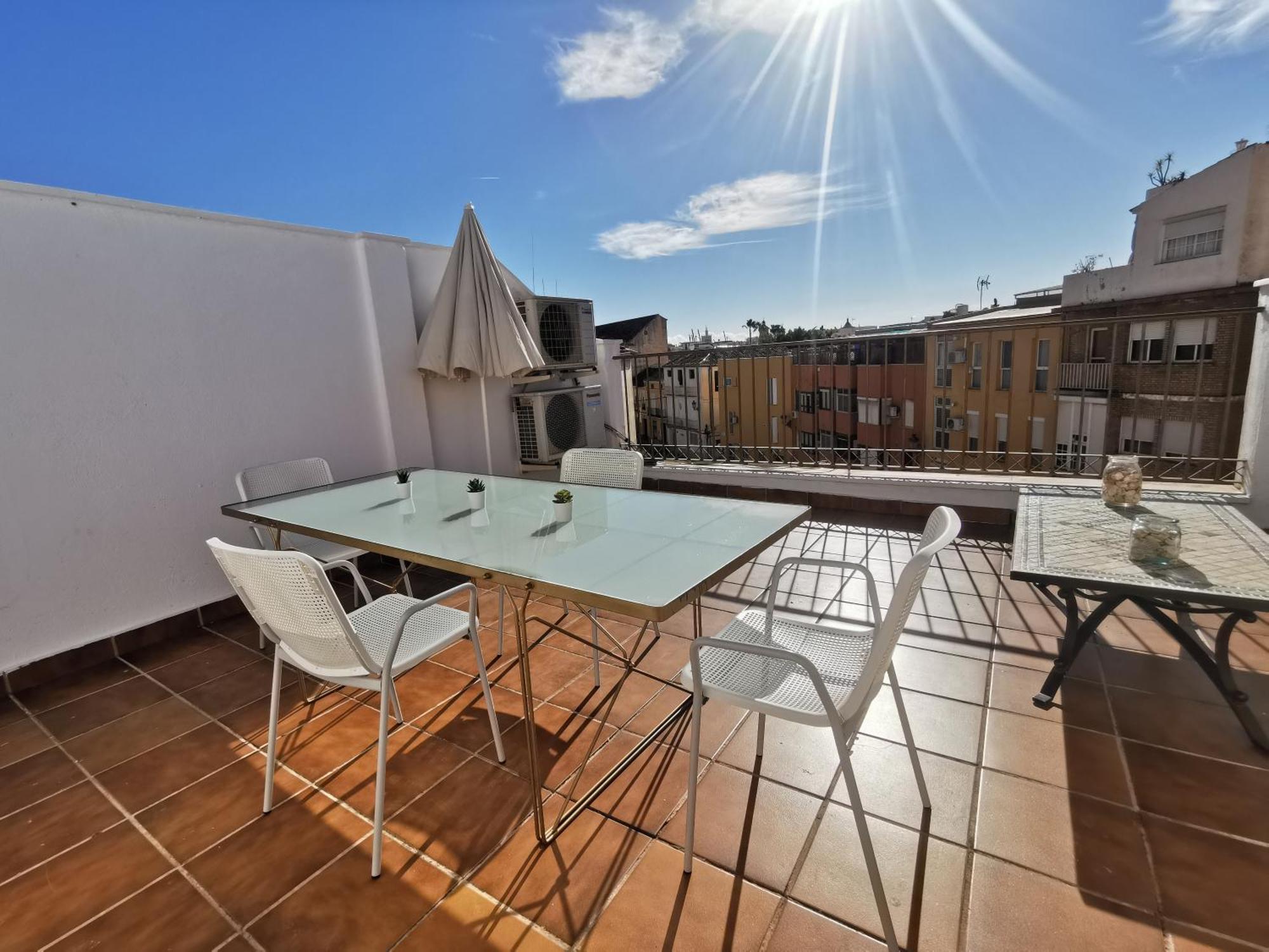 Апартаменти Atico Con Vistas Centro Historico / Terraza 40 M Малага Екстер'єр фото